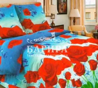 Роза в синеве