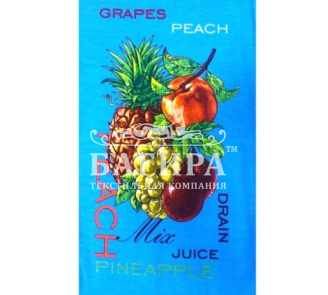 Фруктовый микс (вид 3) голубой