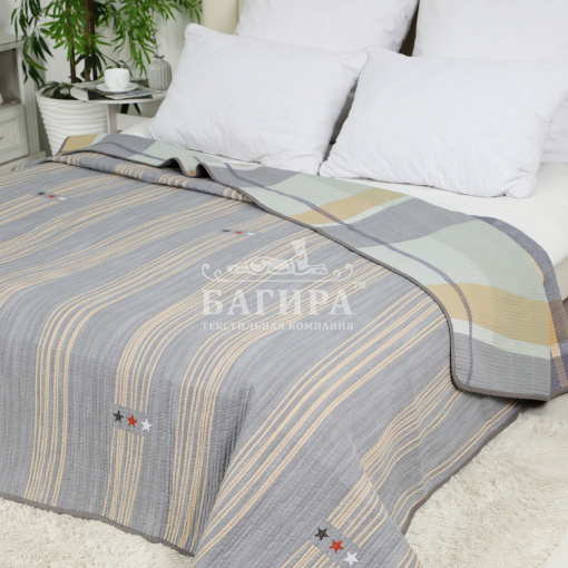 Покрывало-одеяло двустороннее "Хлопок" №32