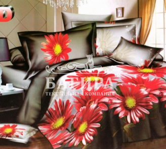 Красная ромашка 2