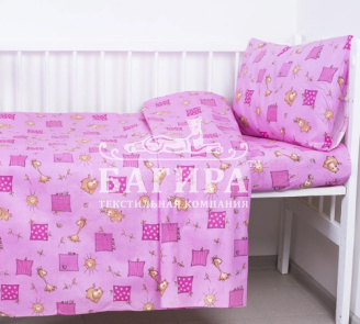 Жирафики розовый 