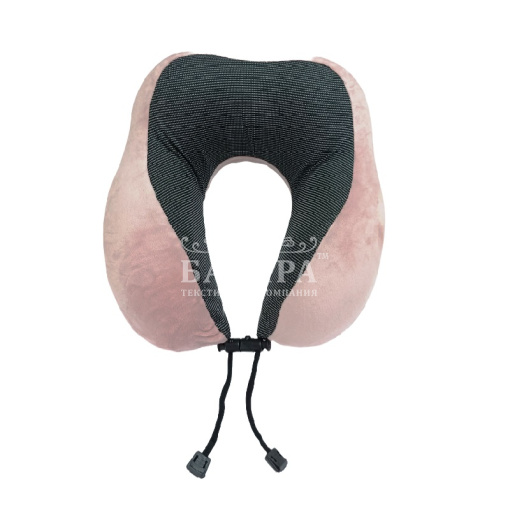 Подушка "Анатомическая" Дорожная (с эффектом памяти) Розовый