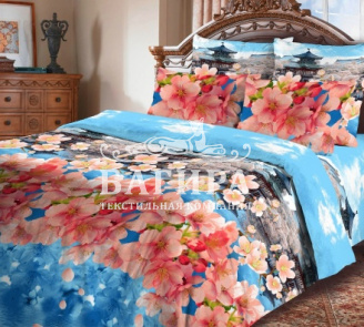 Цветущая сакура вид 1