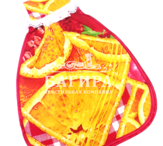 Полотенце Вафельное Матрешка "Фрукты" Мультиколор