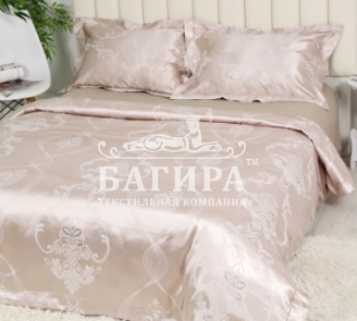 Постельное бельё (КПБ) "Сатин-жаккард" Изабелла