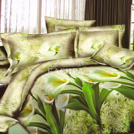 Калла в зелени