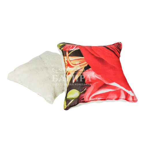 Подушка "Меховая" двусторонняя