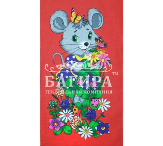 Мышонок 4 Красный