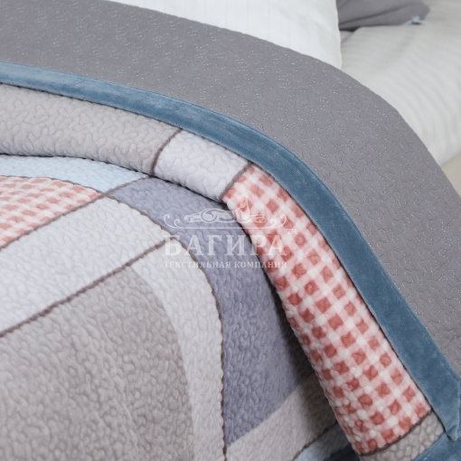 Покрывало "Бархат" двустороннее №91