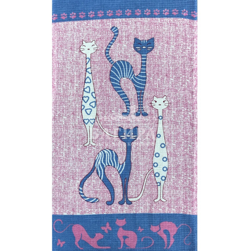 Милые котики 3 розовый