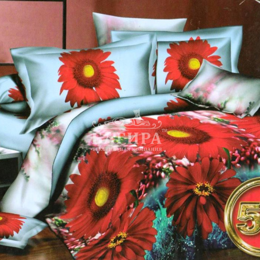 Красная ромашка