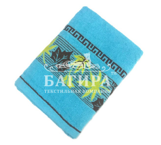 "Листья" Голубой