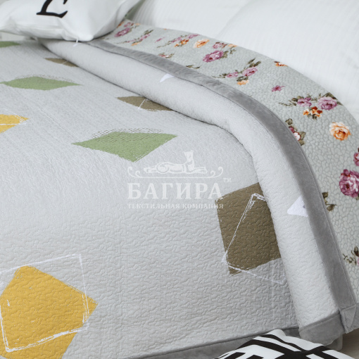 Покрывало "Бархат" двустороннее №35/1