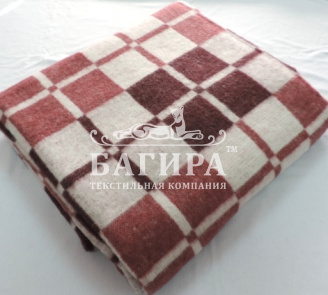 "Клетка" белый/красный/бордо