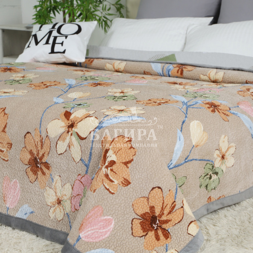 Покрывало "Бархат" двустороннее №21