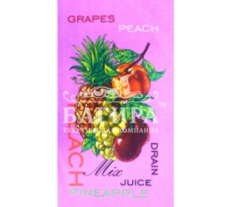 Фруктовый микс (вид 3) розовый