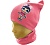 Набор (шапка + шарф-хомут) на девочку "Кукла" (5-8 лет) УП Картинка 10695840