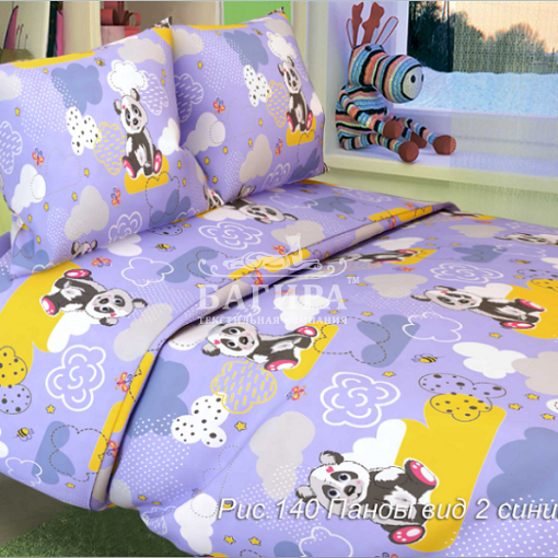 Панды синие