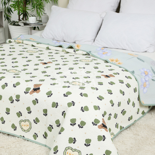 Покрывало-одеяло двустороннее "Хлопок" №21