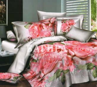 Розы на сером