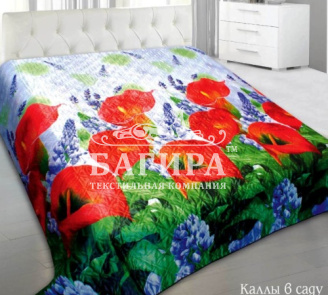 Каллы в саду 