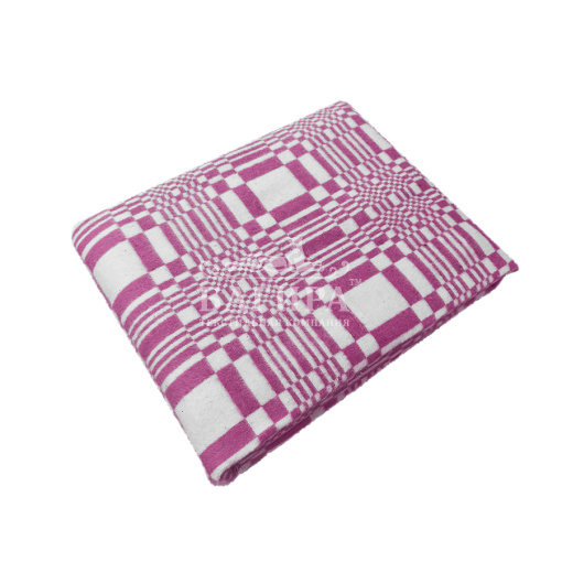 Иллюзия белый, ярко-розовый