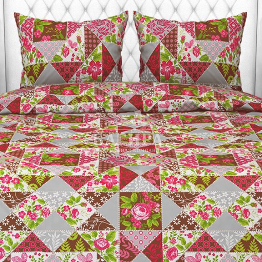 Пэйчворк серый