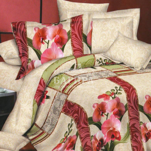 Розовая орхидея