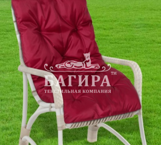 Подушка для садовой мебели, оксфорд, пиковка