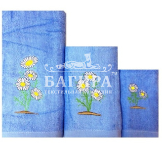 Ромашки 2 Голубой