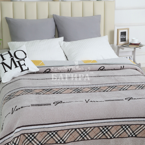 Покрывало "Бархат" двустороннее №1