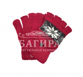 Перчатки-варежки женские "Анфия" №Y-7