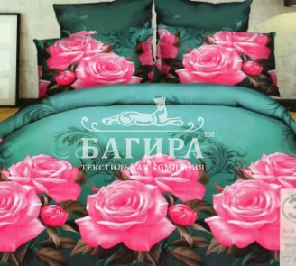 Розы на бирюзовом