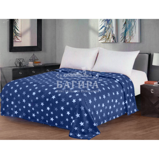 Звезды (синий)