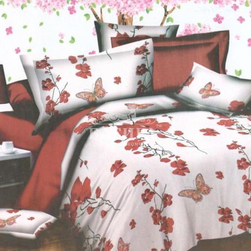 Бабочки на белом (вид 2)