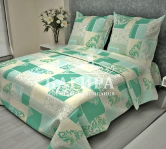 Вензель бирюза