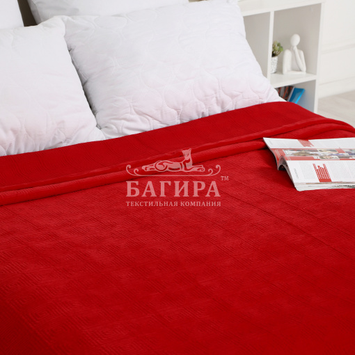 Покрывало "Греция" Ярко-красный