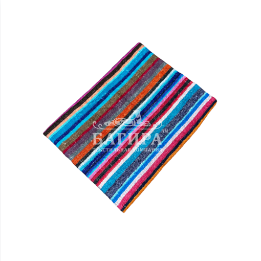 Полотенце Махровое "Полоски" Радуга