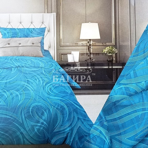 Муар вид 4/1 бирюзовый