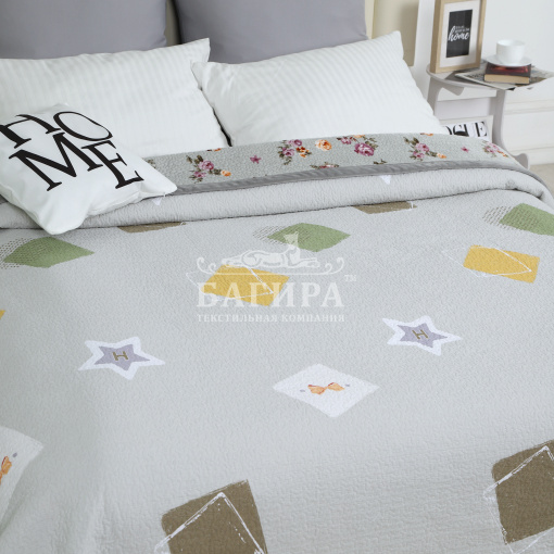 Покрывало "Бархат" двустороннее №35/1