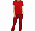 П710* Пижама женская с брюками, р.42-52, 100%хлопок Картинка 9989577