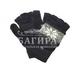 Перчатки-варежки женские "Анфия" №Y-7