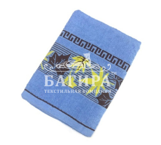 "Листья" Синий