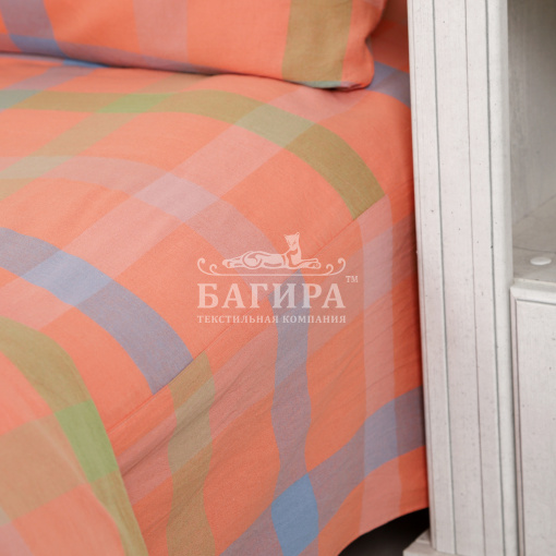 Постельное бельё (КПБ) "Теплый лён" Закат
