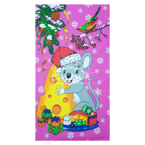 Новогоднее Ярко-розовый