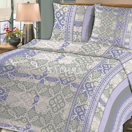 Кружево голубой