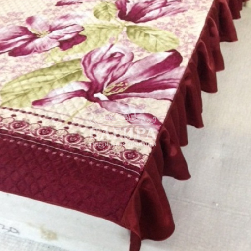 Покрывало Шёлк 5Д с оборкой