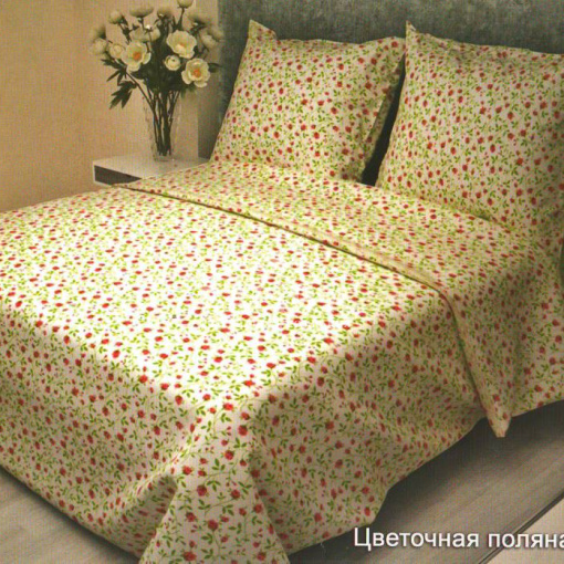 Цветочная поляна розовый