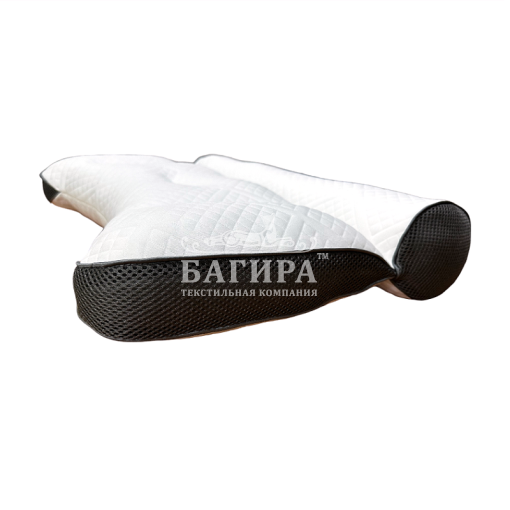 Подушка "Анатомическая" с бортом и валиком для шеи №30