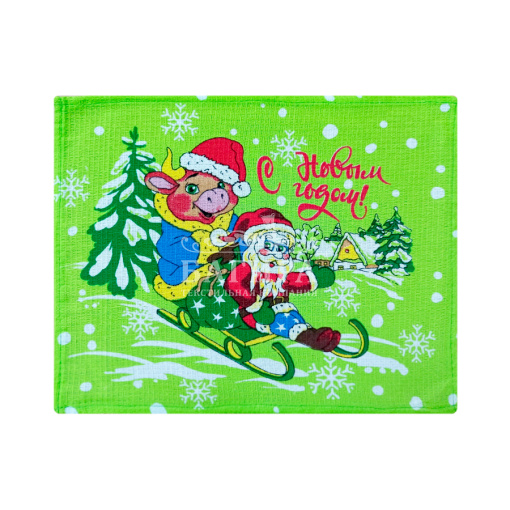 Дед Мороз 2 Салатовый